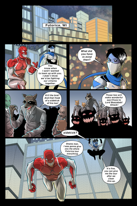 Read Clay-Man X Demon Hunter Raven Series  1 Page 3 in English