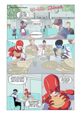 Read Clay-Man X Demon Hunter Raven Series  2 Page 3 in English